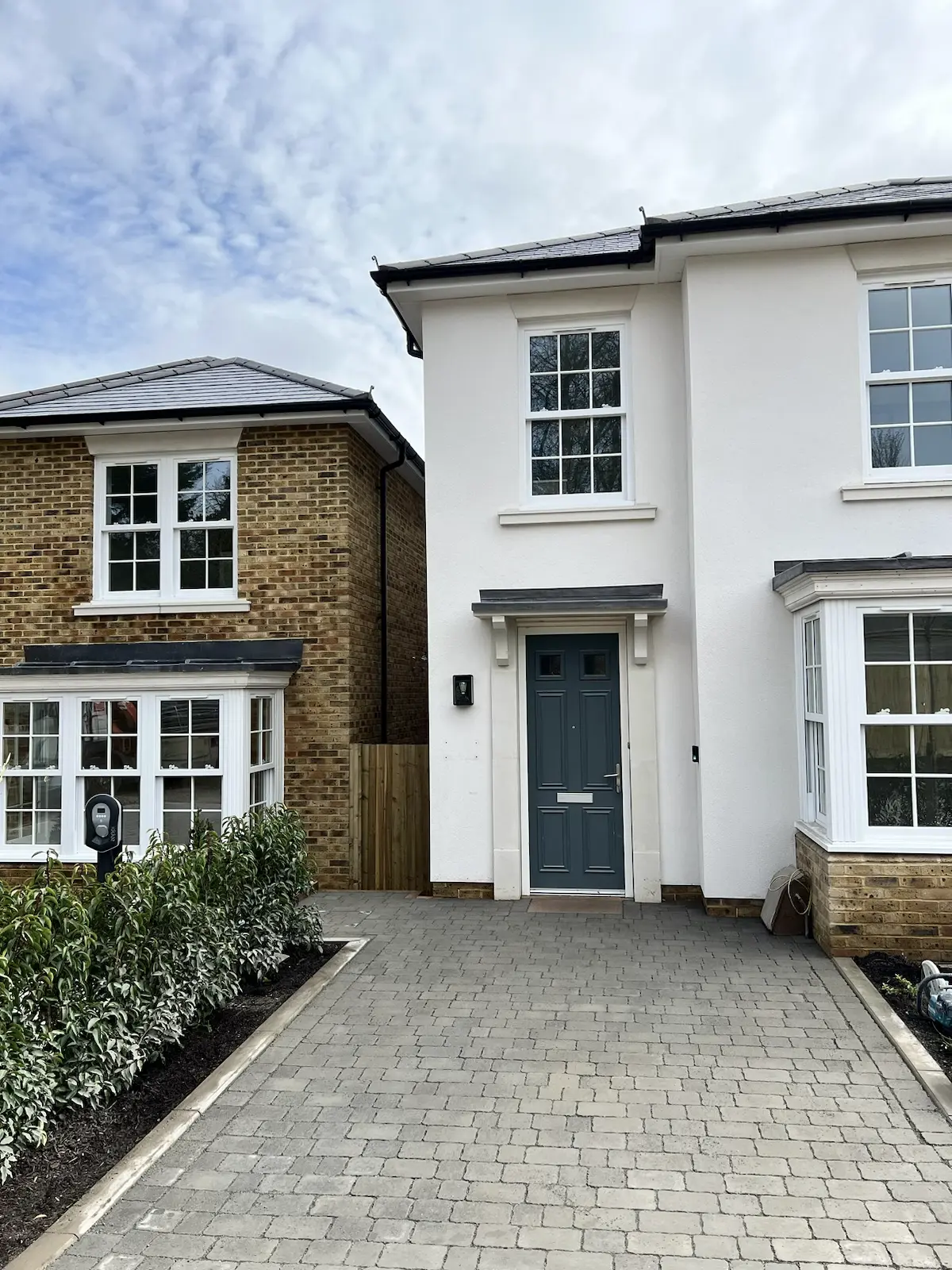 Landscaping back garden for patio area